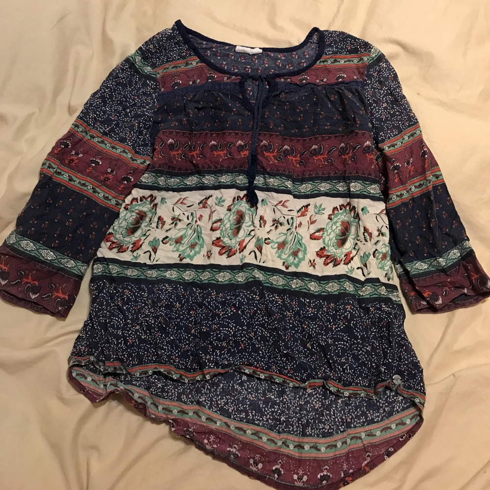 roxy tribal top
